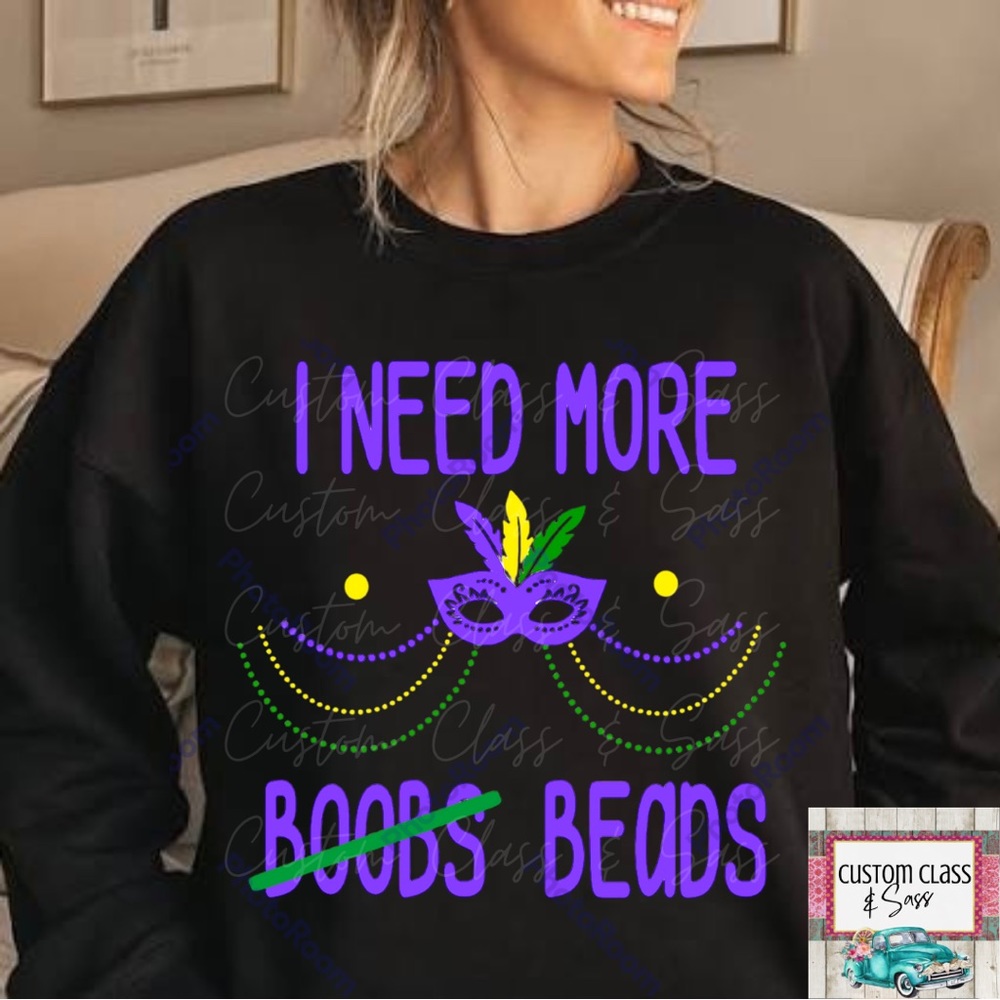 NEW Mardi Gras Funny Custom Made Shirt